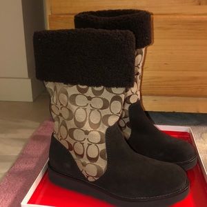 Brand new Coach boots